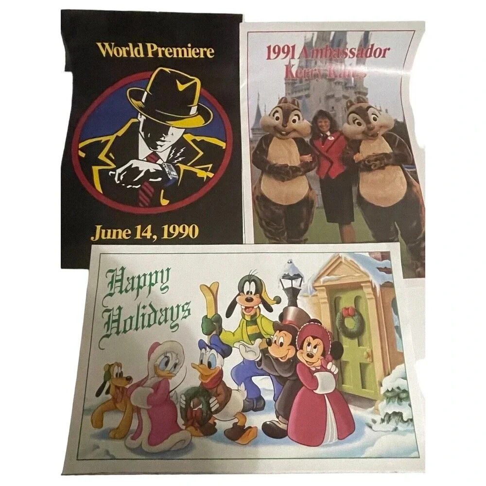 Disney Eyes & Ears 1990 Vol 20 #45/51  1991 Vol 21 # World Premiere VTG Rare